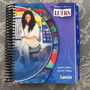 LETRS Volume 1 Spiral-Bound Book